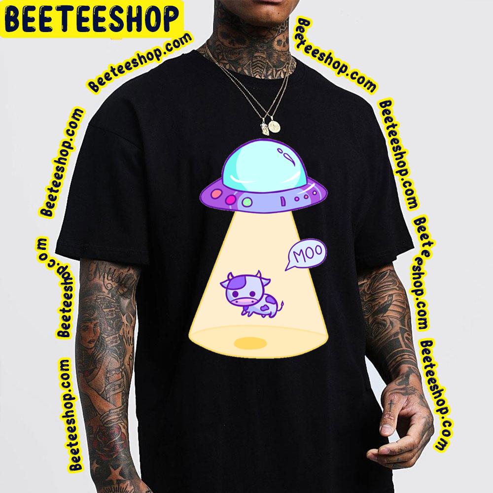 Abduction Moo Cow Trending Unisex T-Shirt Abduction Moo Cow Trending Unisex T-Shirt