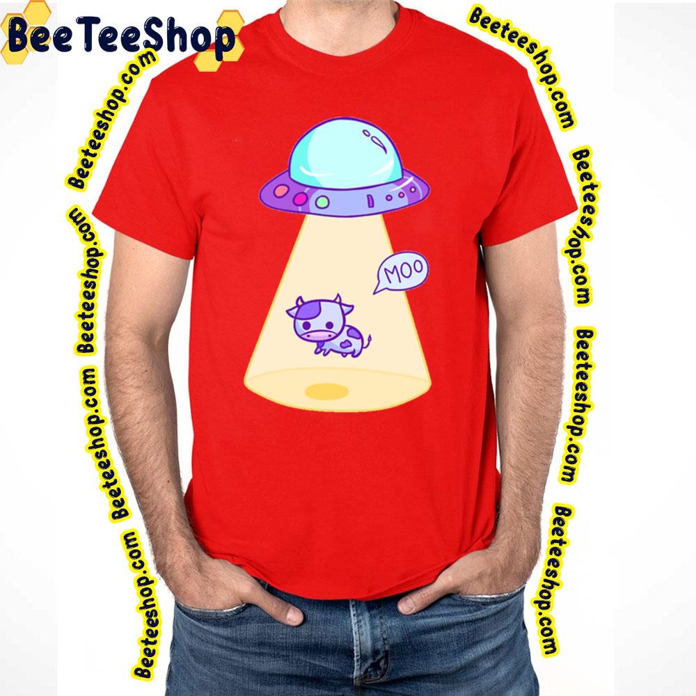 Abduction Moo Cow Trending Unisex T-Shirt Abduction Moo Cow Trending Unisex T-Shirt