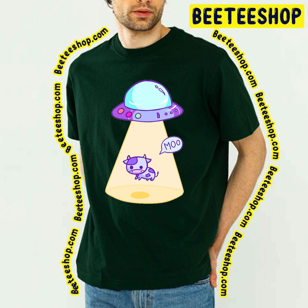 Abduction Moo Cow Trending Unisex T-Shirt Abduction Moo Cow Trending Unisex T-Shirt