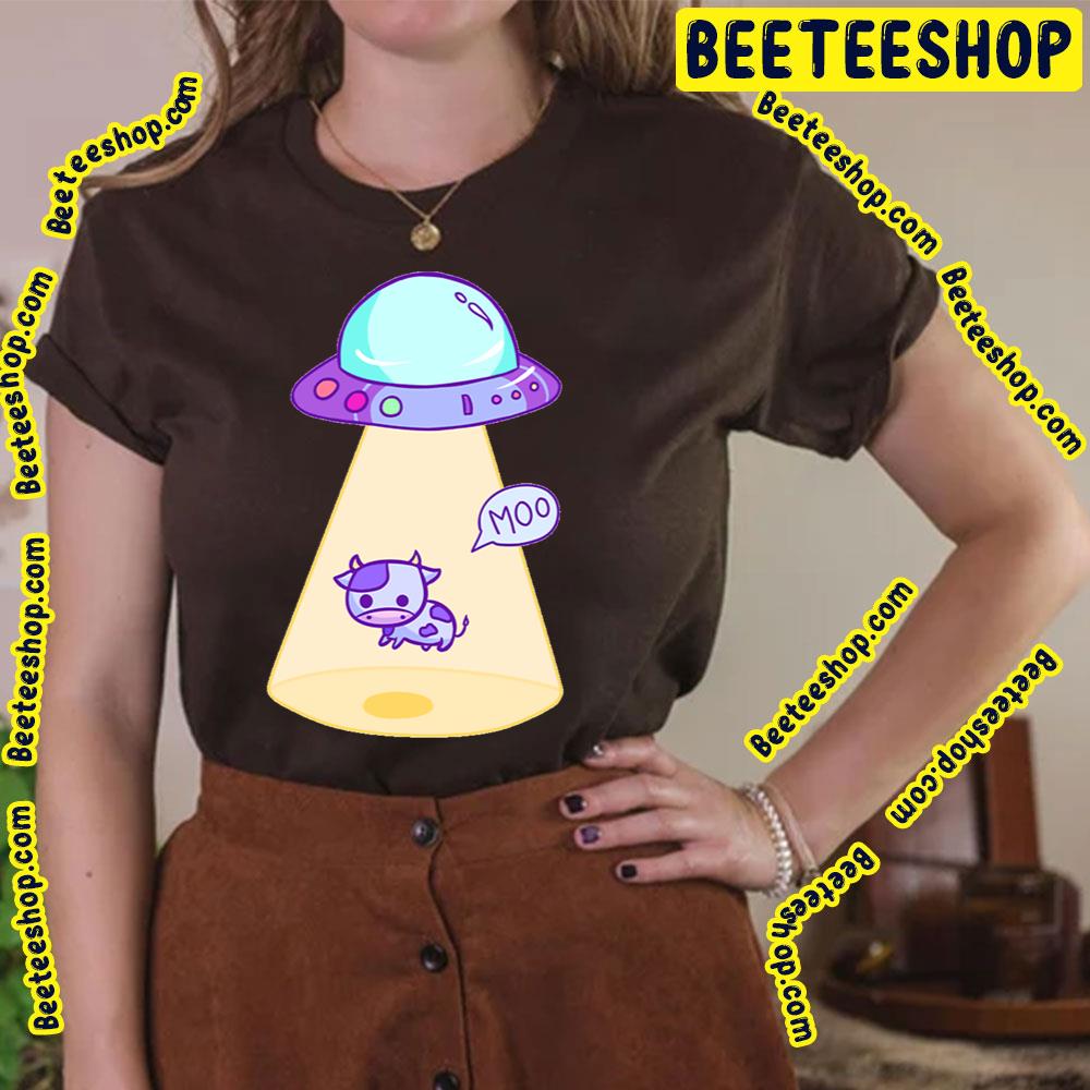 Abduction Moo Cow Trending Unisex T-Shirt Abduction Moo Cow Trending Unisex T-Shirt