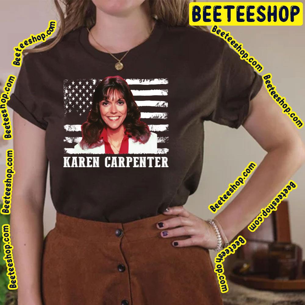 American Flag Karen Carpenter Trending Unisex T-Shirt American Flag Karen Carpenter Trending Unisex T-Shirt