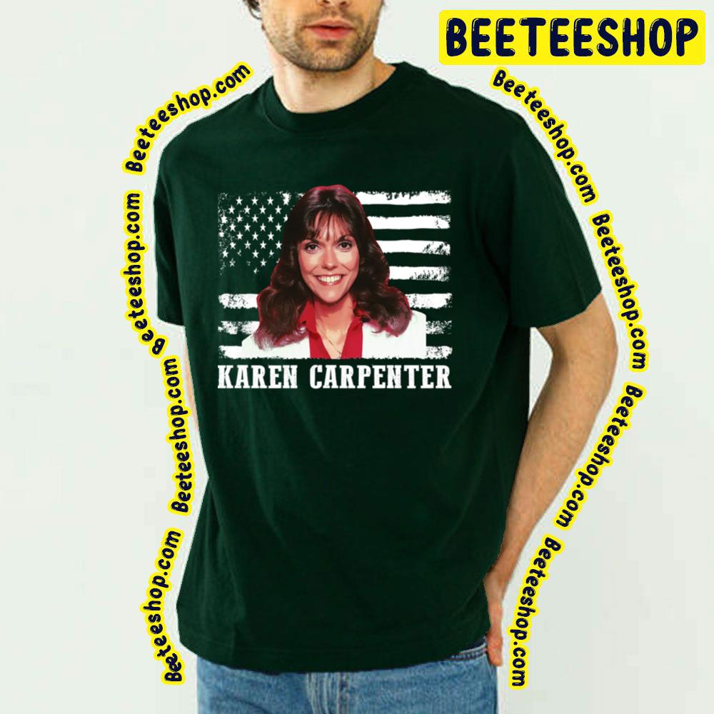 American Flag Karen Carpenter Trending Unisex T-Shirt American Flag Karen Carpenter Trending Unisex T-Shirt