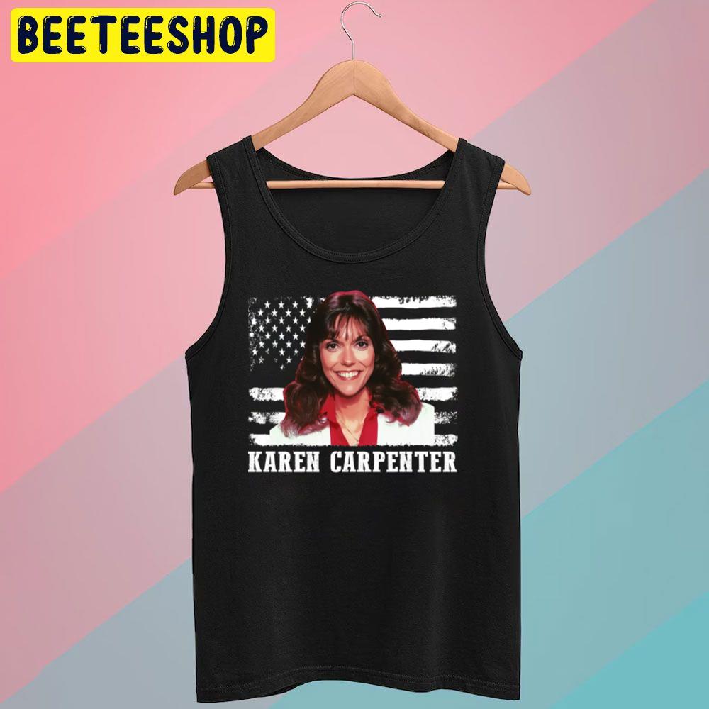 American Flag Karen Carpenter Trending Unisex T-Shirt American Flag Karen Carpenter Trending Unisex T-Shirt
