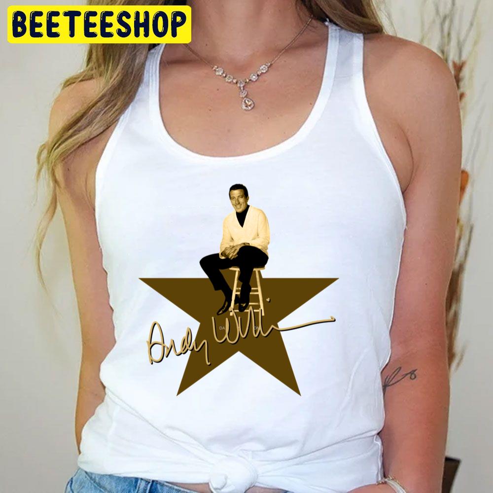 Andy Williams Signature Trending Unisex T-Shirt Andy Williams Signature Trending Unisex T-Shirt