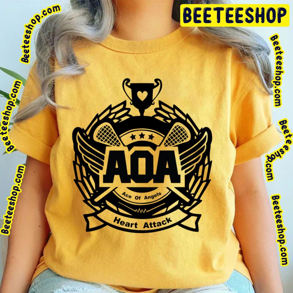 Aoa Heart Attack Trending Unisex T-Shirt Aoa Heart Attack Trending Unisex T-Shirt