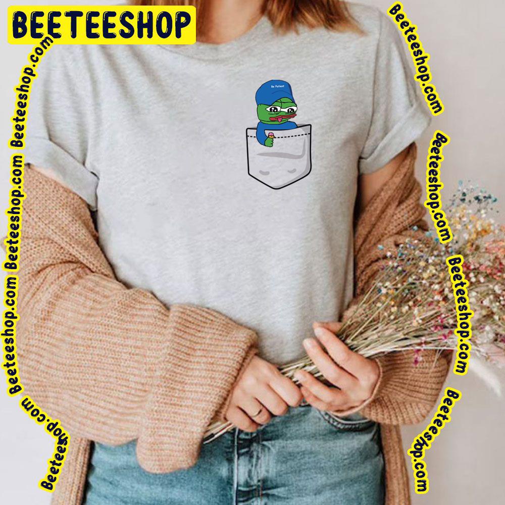 Apu Apustaja With Ice Cream Pepe The Frog The Helper In Pocket Trending Unisex T-Shirt Apu Apustaja With Ice Cream Pepe The Frog The Helper In Pocket Trending Unisex T-Shirt