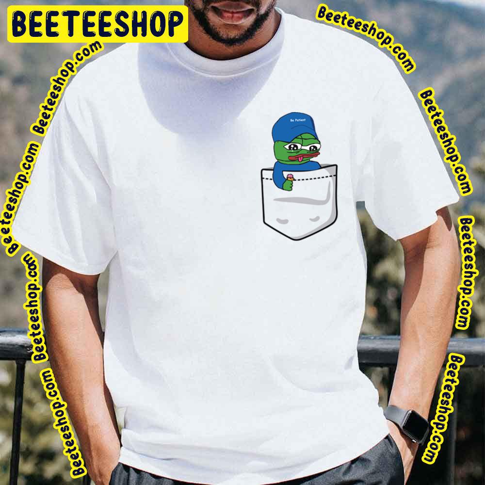 Apu Apustaja With Ice Cream Pepe The Frog The Helper In Pocket Trending Unisex T-Shirt Apu Apustaja With Ice Cream Pepe The Frog The Helper In Pocket Trending Unisex T-Shirt