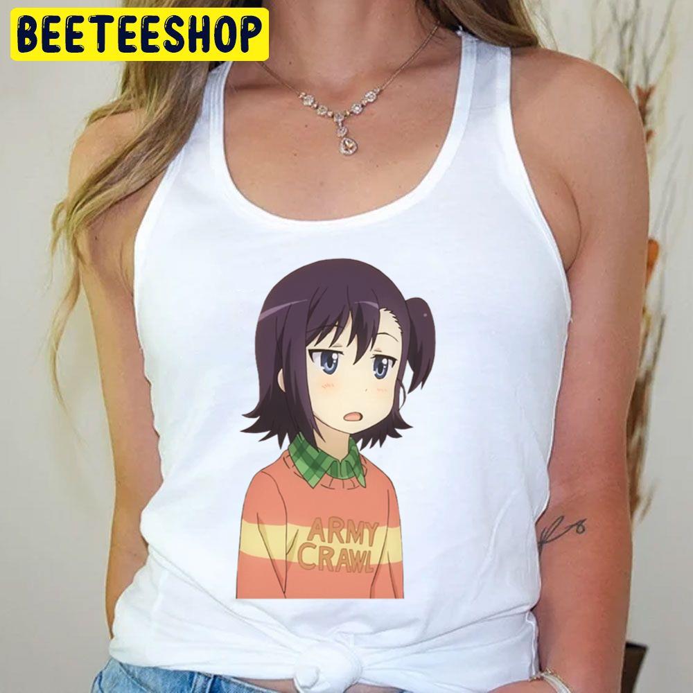 Army Craw Hikage Miyauchi Non Non Biyori Trending Unisex T-Shirt Army Craw Hikage Miyauchi Non Non Biyori Trending Unisex T-Shirt