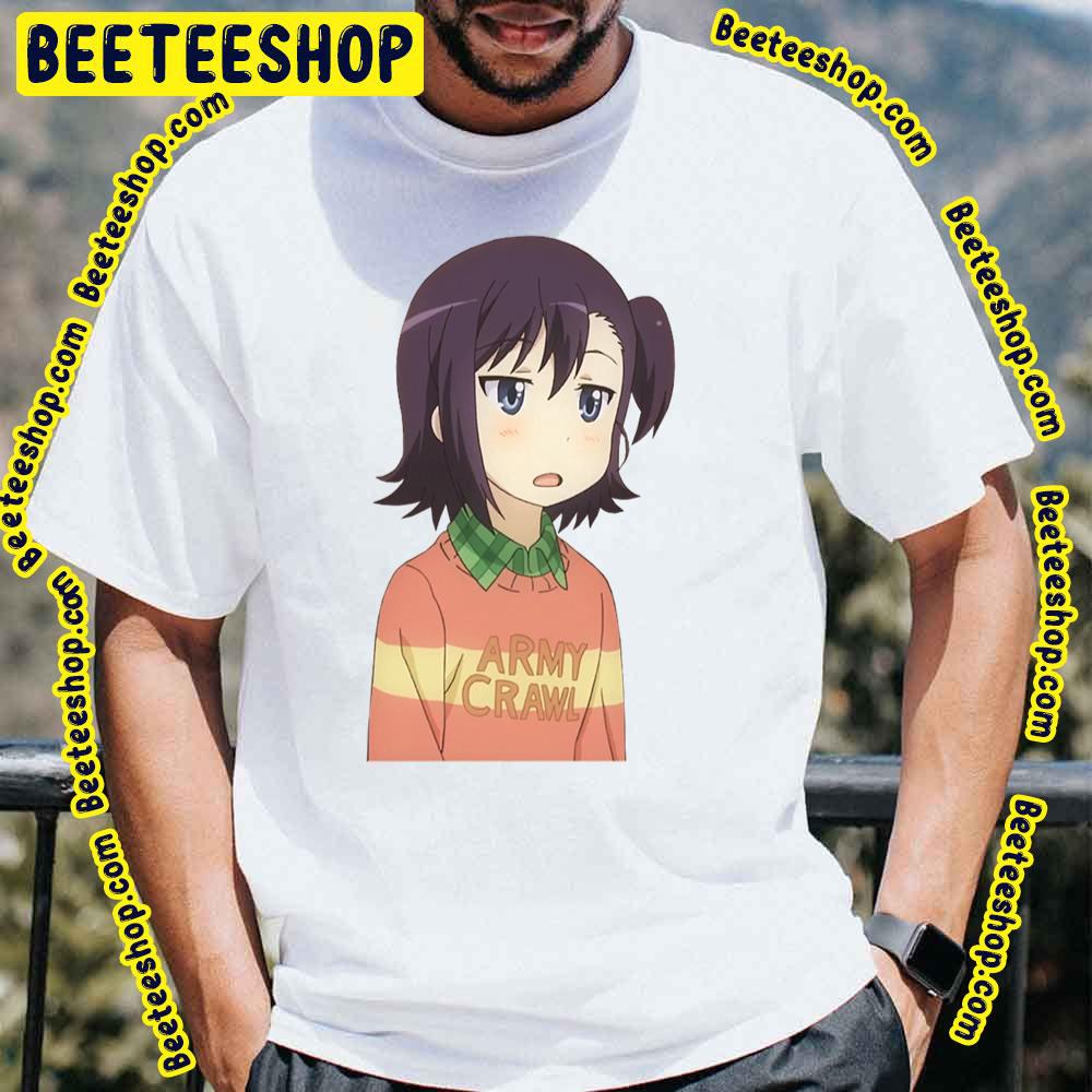 Army Craw Hikage Miyauchi Non Non Biyori Trending Unisex T-Shirt Army Craw Hikage Miyauchi Non Non Biyori Trending Unisex T-Shirt