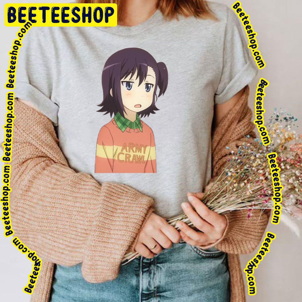 Army Craw Hikage Miyauchi Non Non Biyori Trending Unisex T-Shirt Army Craw Hikage Miyauchi Non Non Biyori Trending Unisex T-Shirt