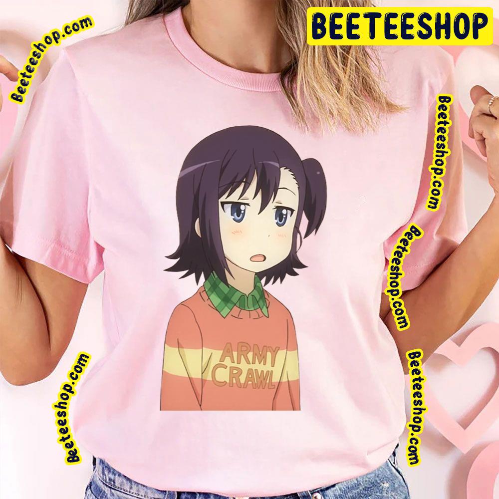 Army Craw Hikage Miyauchi Non Non Biyori Trending Unisex T-Shirt Army Craw Hikage Miyauchi Non Non Biyori Trending Unisex T-Shirt