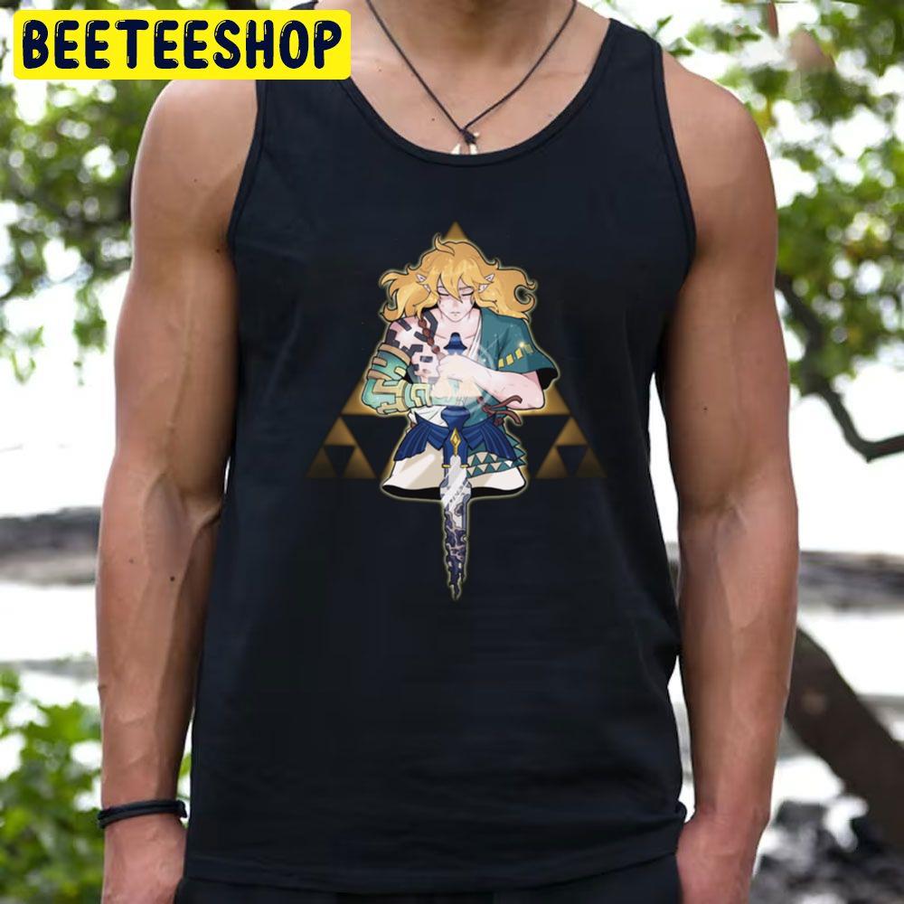 Art Link Totk The Legend Of Zelda Game 2023 Trending Unisex T-Shirt Art Link Totk The Legend Of Zelda Game 2023 Trending Unisex T-Shirt