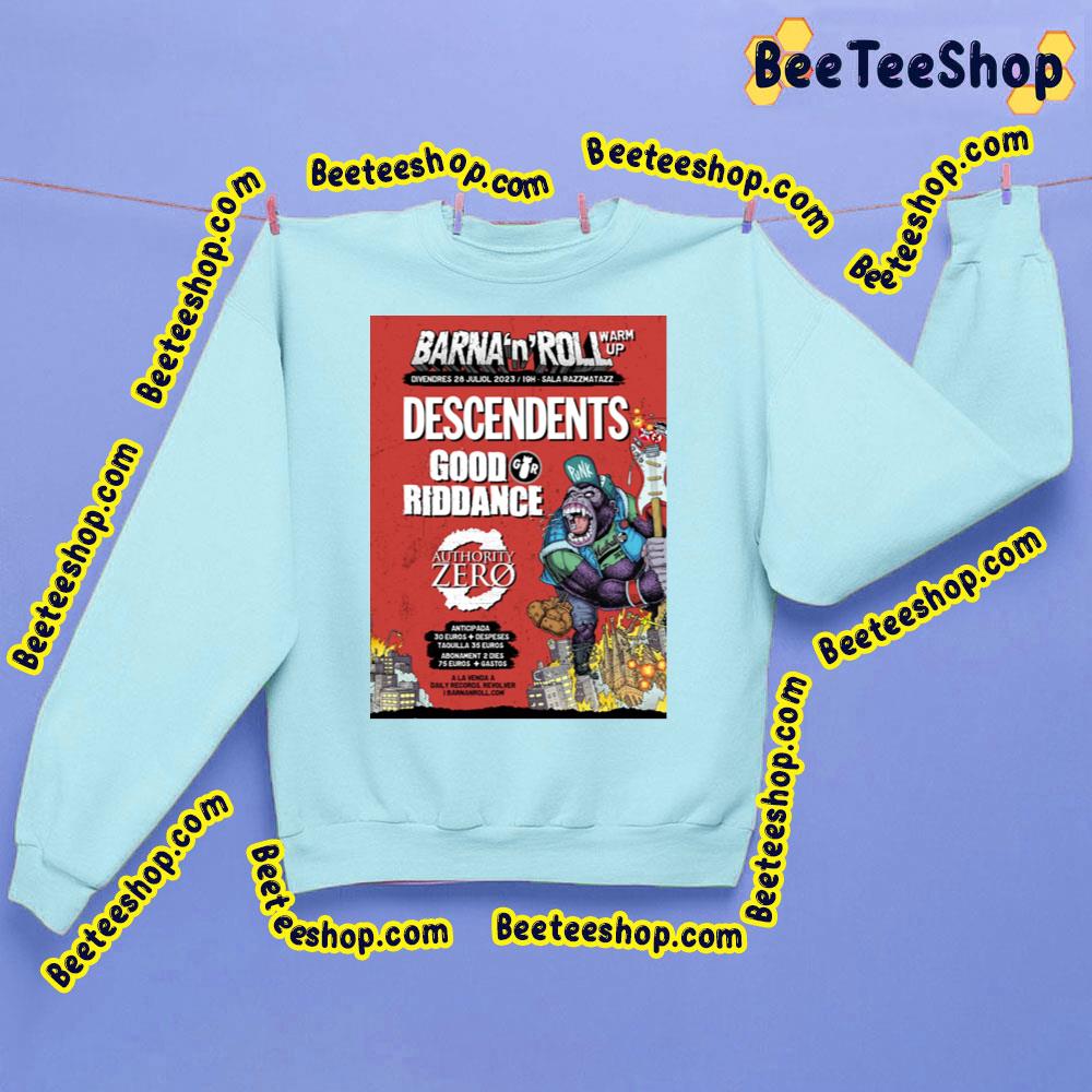 Barna'n'roll 2023 Warmup Descendents Good Ridance Trending Unisex Sweatshirt Barna'n'roll 2023 Warmup Descendents Good Ridance Trending Unisex Sweatshirt