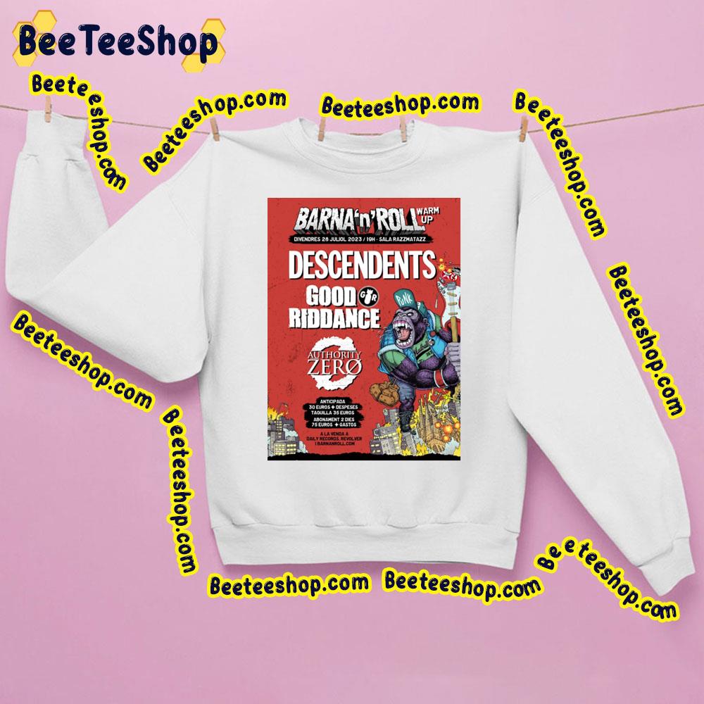 Barna'n'roll 2023 Warmup Descendents Good Ridance Trending Unisex Sweatshirt Barna'n'roll 2023 Warmup Descendents Good Ridance Trending Unisex Sweatshirt