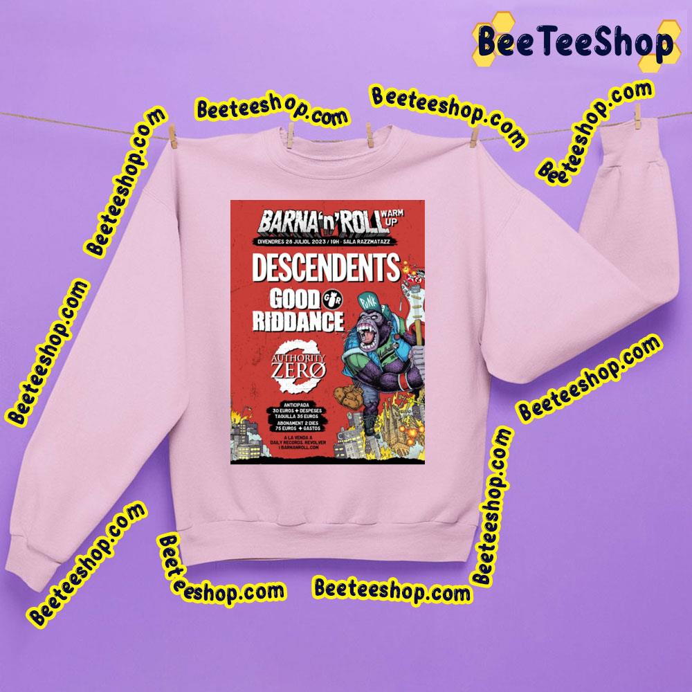 Barna'n'roll 2023 Warmup Descendents Good Ridance Trending Unisex Sweatshirt Barna'n'roll 2023 Warmup Descendents Good Ridance Trending Unisex Sweatshirt