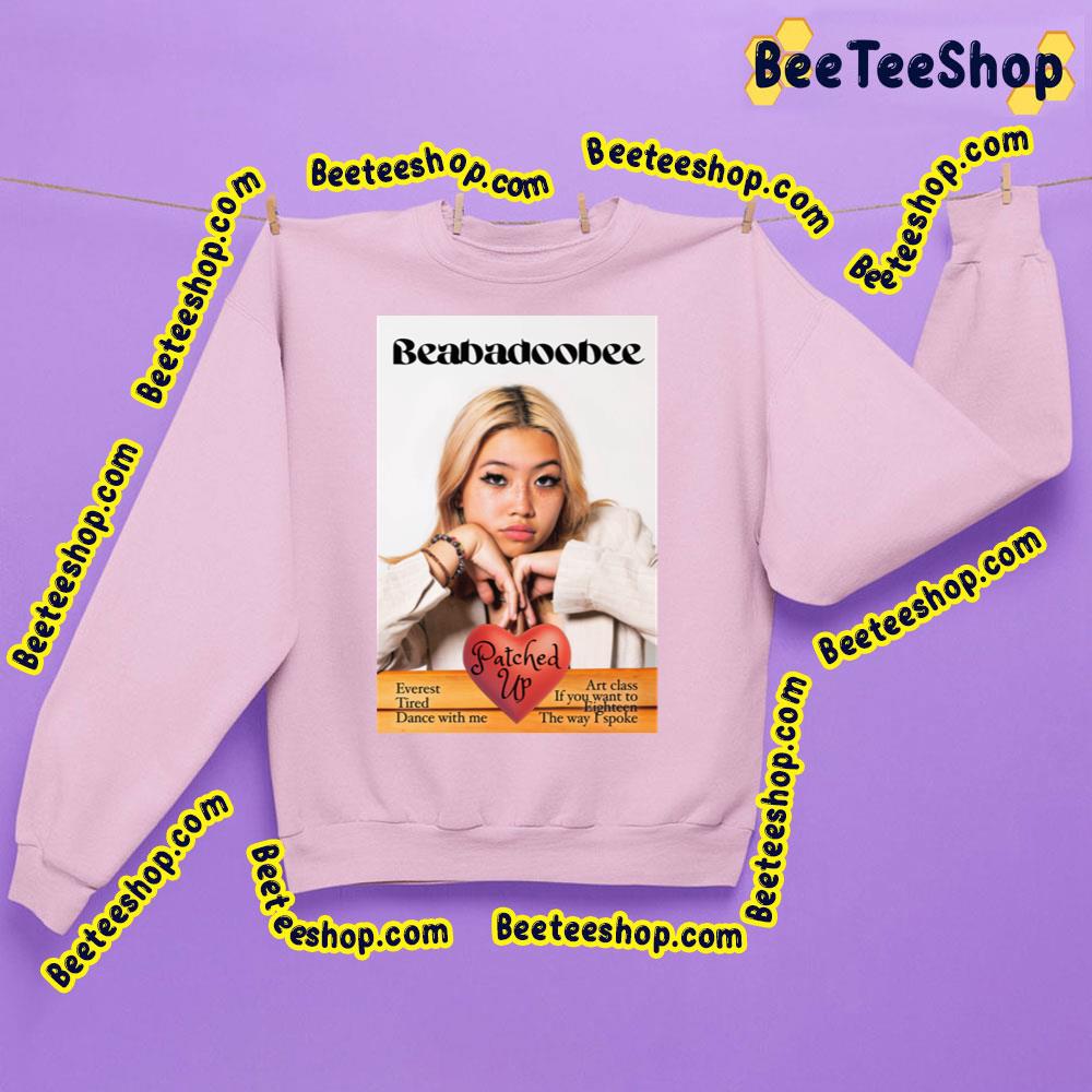 Beabadoobee Patched Up Loveworm Trending Unisex Sweatshirt Beabadoobee Patched Up Loveworm Trending Unisex Sweatshirt