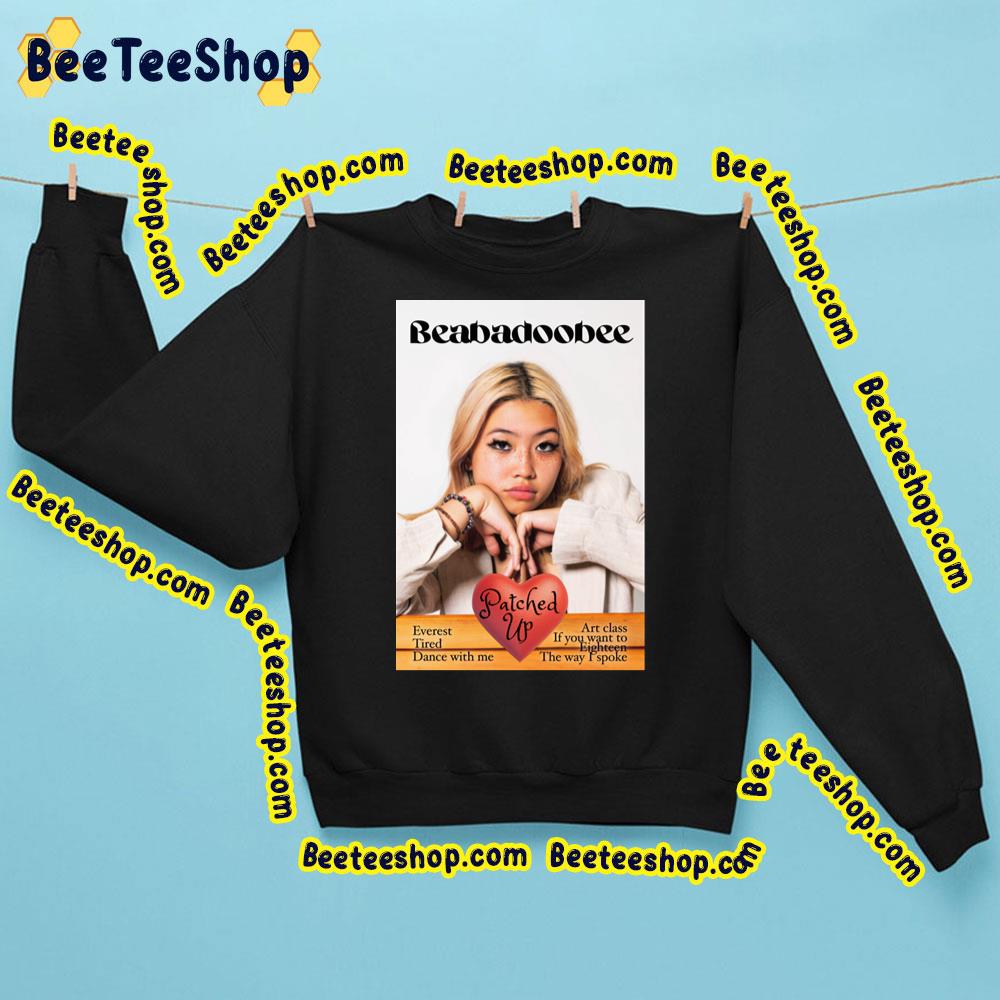 Beabadoobee Patched Up Loveworm Trending Unisex Sweatshirt Beabadoobee Patched Up Loveworm Trending Unisex Sweatshirt