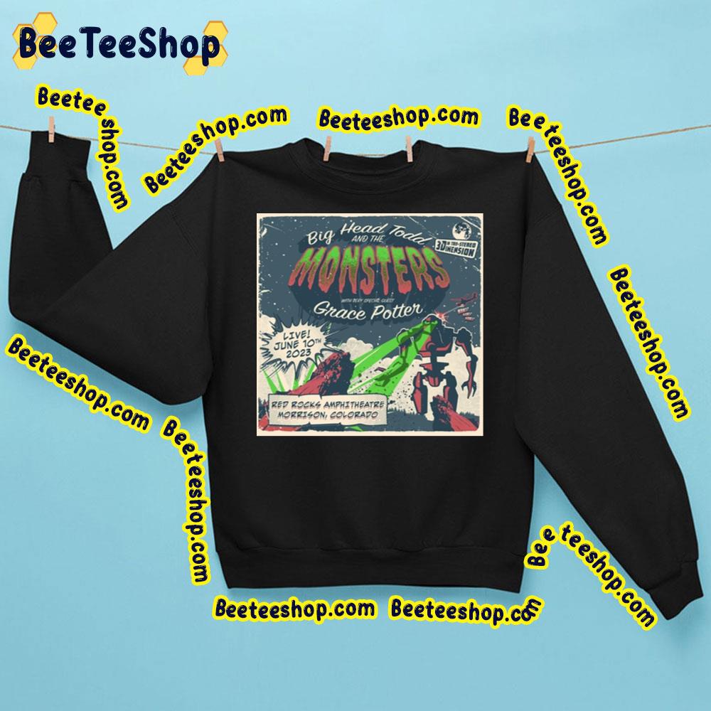 Big Head Told And The Monsters With Grace Potter Live June 10th 2023 Trending Unisex Sweatshirt Big Head Told And The Monsters With Grace Potter Live June 10th 2023 Trending Unisex Sweatshirt
