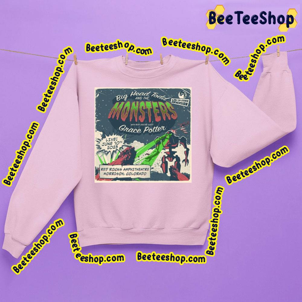 Big Head Told And The Monsters With Grace Potter Live June 10th 2023 Trending Unisex Sweatshirt Big Head Told And The Monsters With Grace Potter Live June 10th 2023 Trending Unisex Sweatshirt
