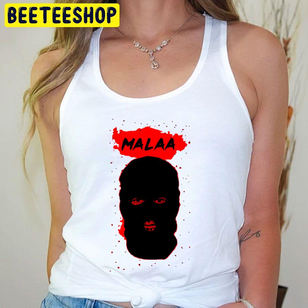 Black Art Face Malaa Trending Unisex T-Shirt Black Art Face Malaa Trending Unisex T-Shirt
