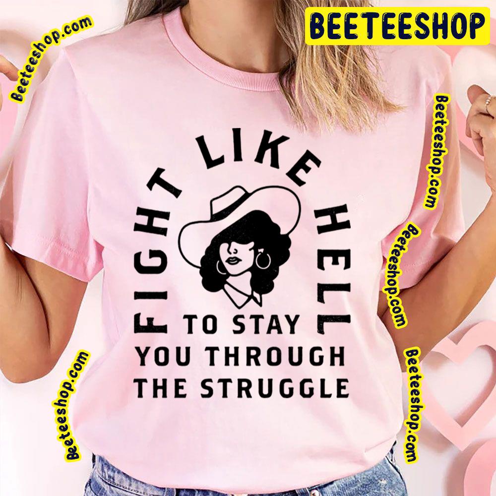 Black Art Fight Like Hell Trending Unisex T-Shirt Black Art Fight Like Hell Trending Unisex T-Shirt