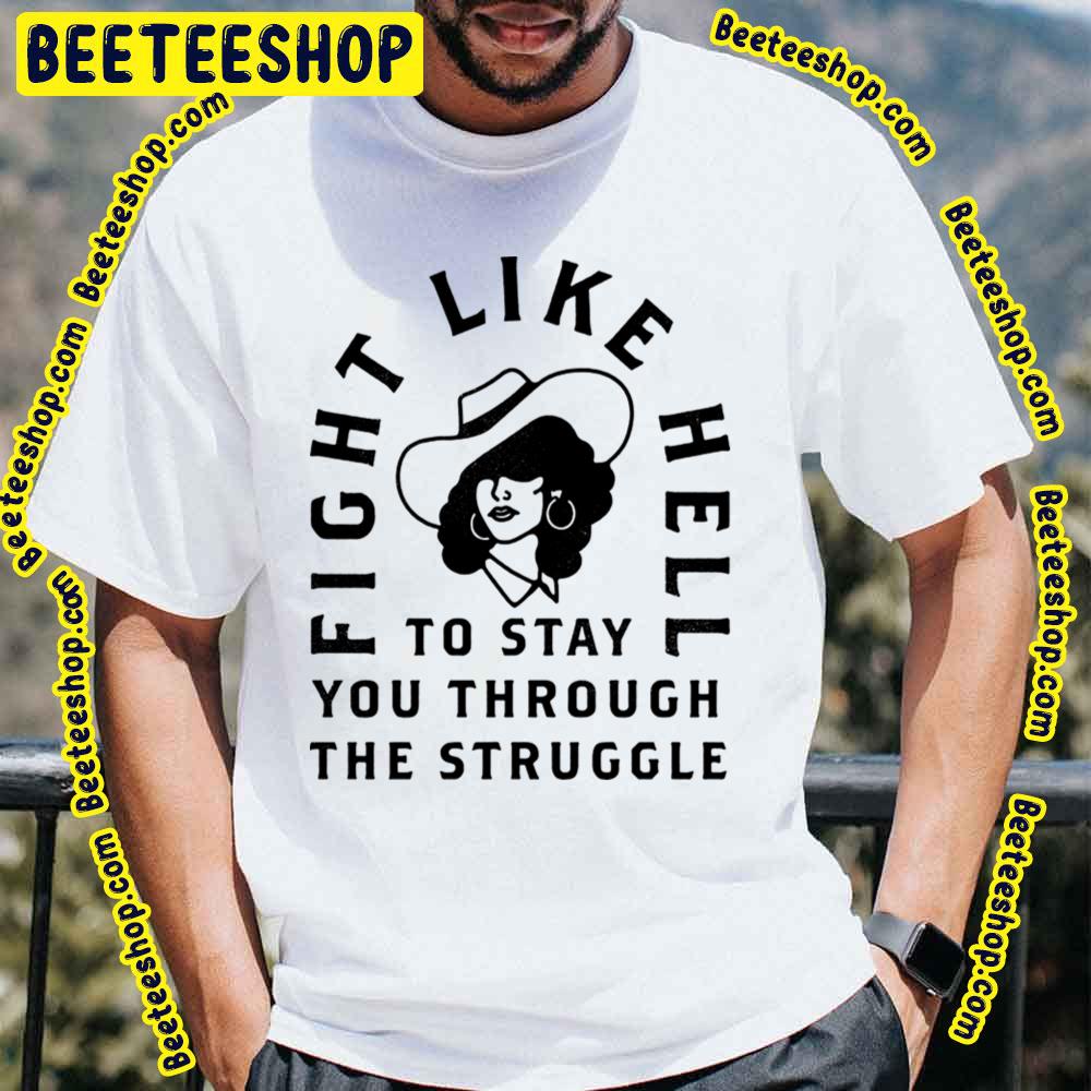 Black Art Fight Like Hell Trending Unisex T-Shirt Black Art Fight Like Hell Trending Unisex T-Shirt