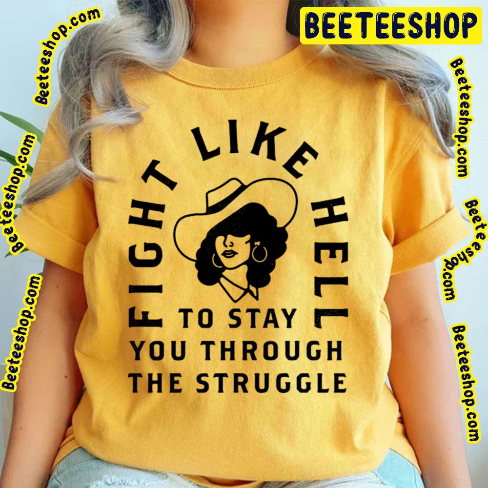 Black Art Fight Like Hell Trending Unisex T-Shirt Black Art Fight Like Hell Trending Unisex T-Shirt