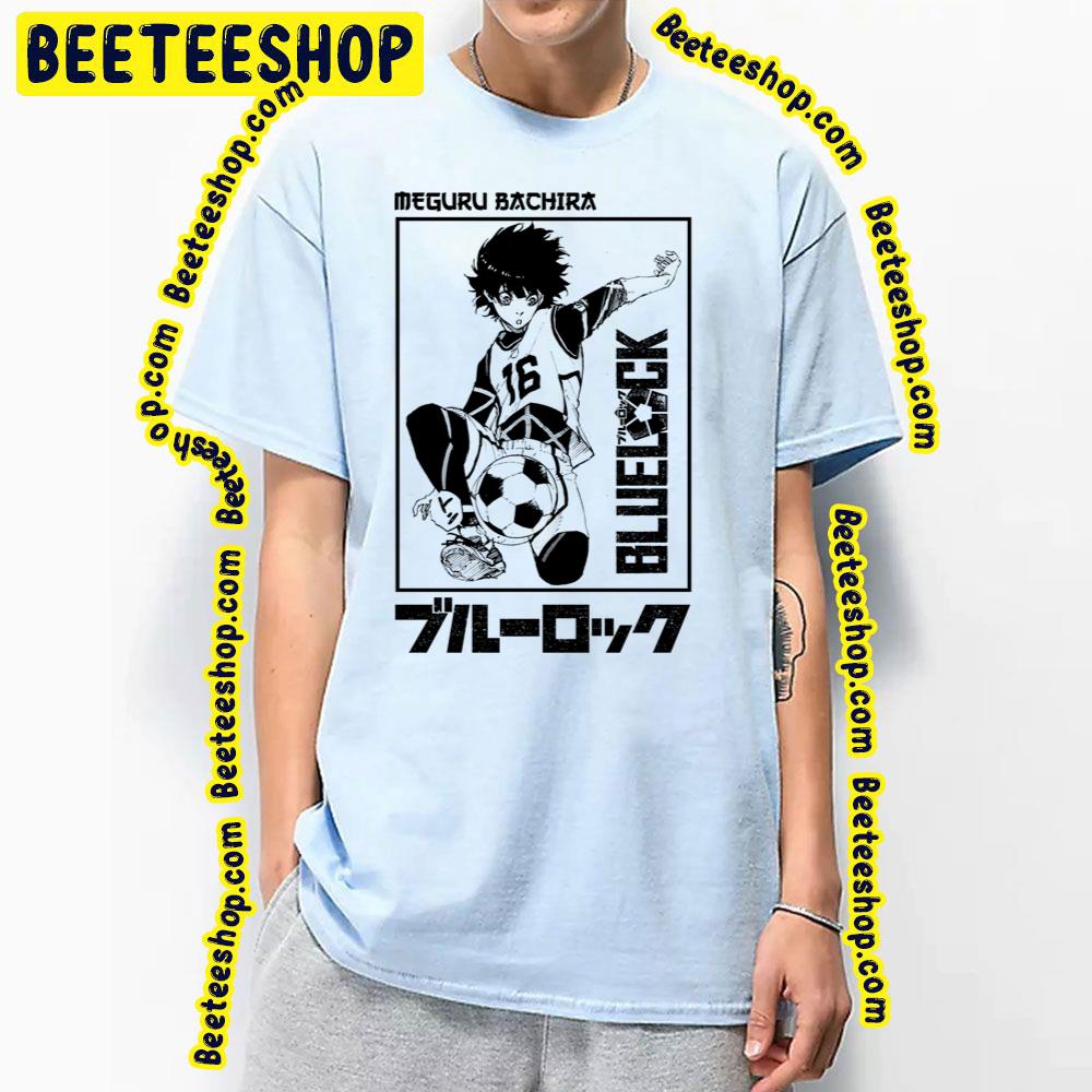 Black Art Meguru Bachira Blue Lock Trending Unisex T-Shirt Black Art Meguru Bachira Blue Lock Trending Unisex T-Shirt