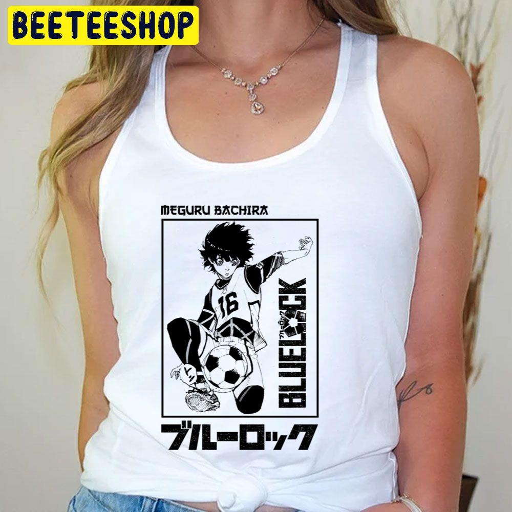 Black Art Meguru Bachira Blue Lock Trending Unisex T-Shirt Black Art Meguru Bachira Blue Lock Trending Unisex T-Shirt