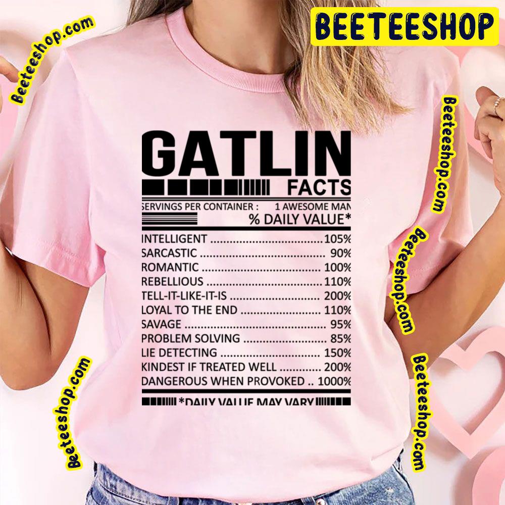 Black Art Nutrition Facts Gatlin Trending Unisex T-Shirt Black Art Nutrition Facts Gatlin Trending Unisex T-Shirt