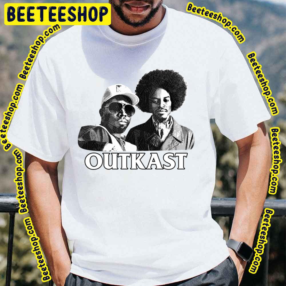 Black Art Outkast Engraving Style Trending Unisex T-Shirt Black Art Outkast Engraving Style Trending Unisex T-Shirt