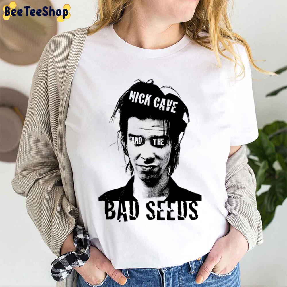 Black Art The Face Nick Cave And The Bad Seeds Trending Unisex T-Shirt Black Art The Face Nick Cave And The Bad Seeds Trending Unisex T-Shirt