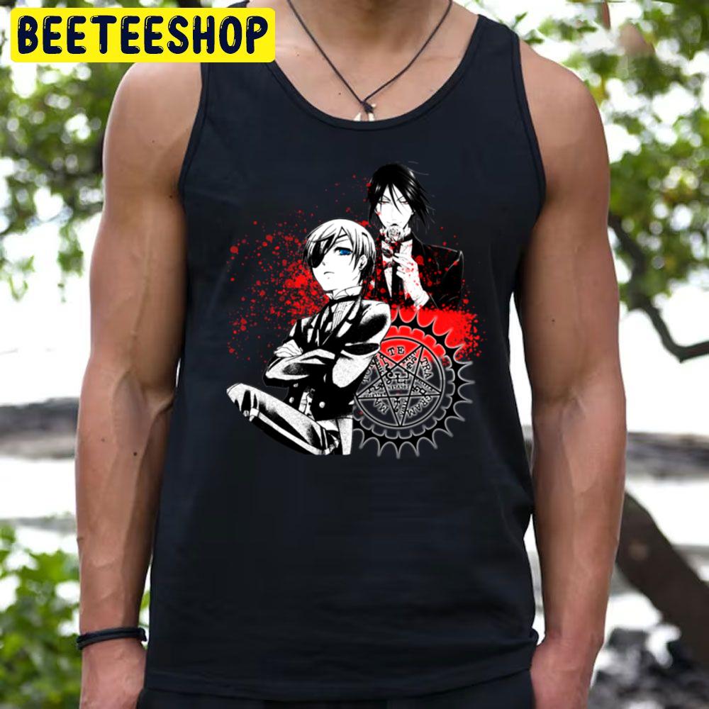 Black Butler Trash Polka Kuroshitsuji Trending Unisex T-Shirt Black Butler Trash Polka Kuroshitsuji Trending Unisex T-Shirt