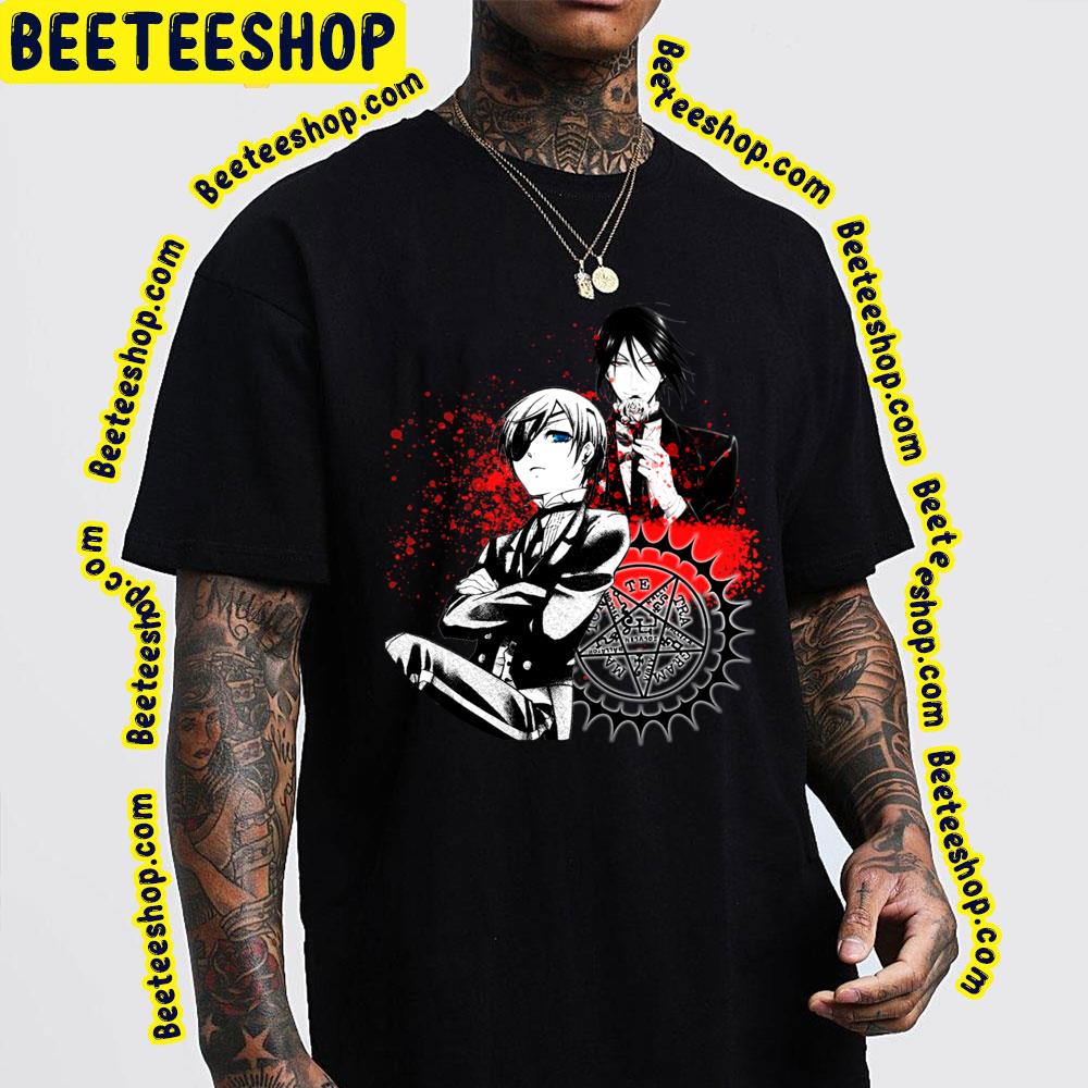 Black Butler Trash Polka Kuroshitsuji Trending Unisex T-Shirt Black Butler Trash Polka Kuroshitsuji Trending Unisex T-Shirt