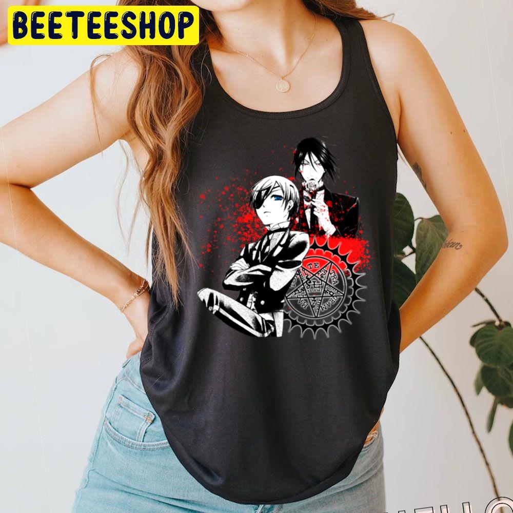 Black Butler Trash Polka Kuroshitsuji Trending Unisex T-Shirt Black Butler Trash Polka Kuroshitsuji Trending Unisex T-Shirt
