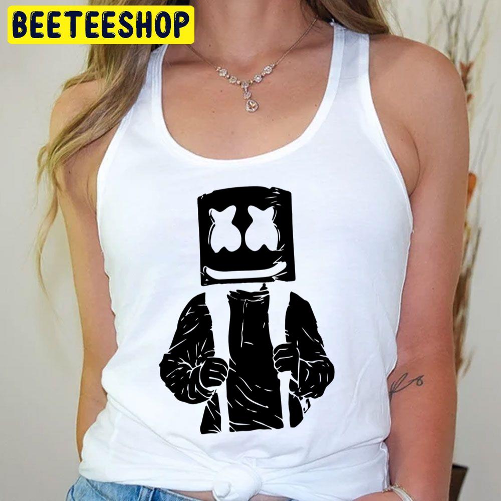 Black Retro Marshmello Trending Unisex T-Shirt Black Retro Marshmello Trending Unisex T-Shirt