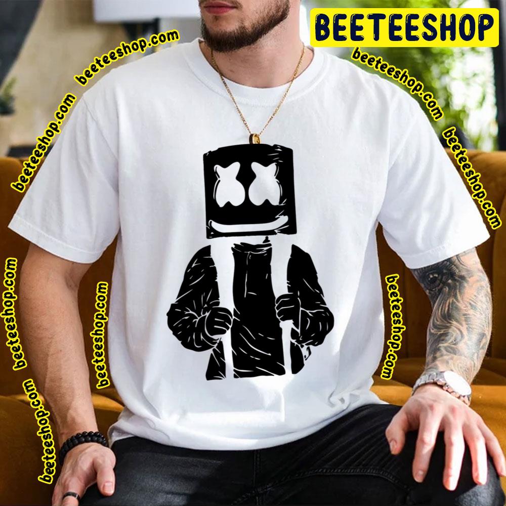 Black Retro Marshmello Trending Unisex T-Shirt Black Retro Marshmello Trending Unisex T-Shirt