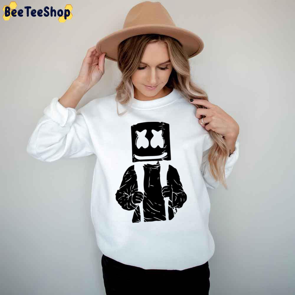 Black Retro Marshmello Trending Unisex T-Shirt Black Retro Marshmello Trending Unisex T-Shirt
