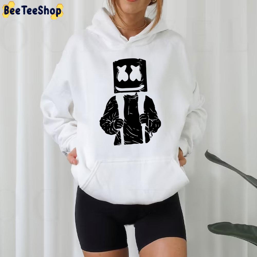 Black Retro Marshmello Trending Unisex T-Shirt Black Retro Marshmello Trending Unisex T-Shirt