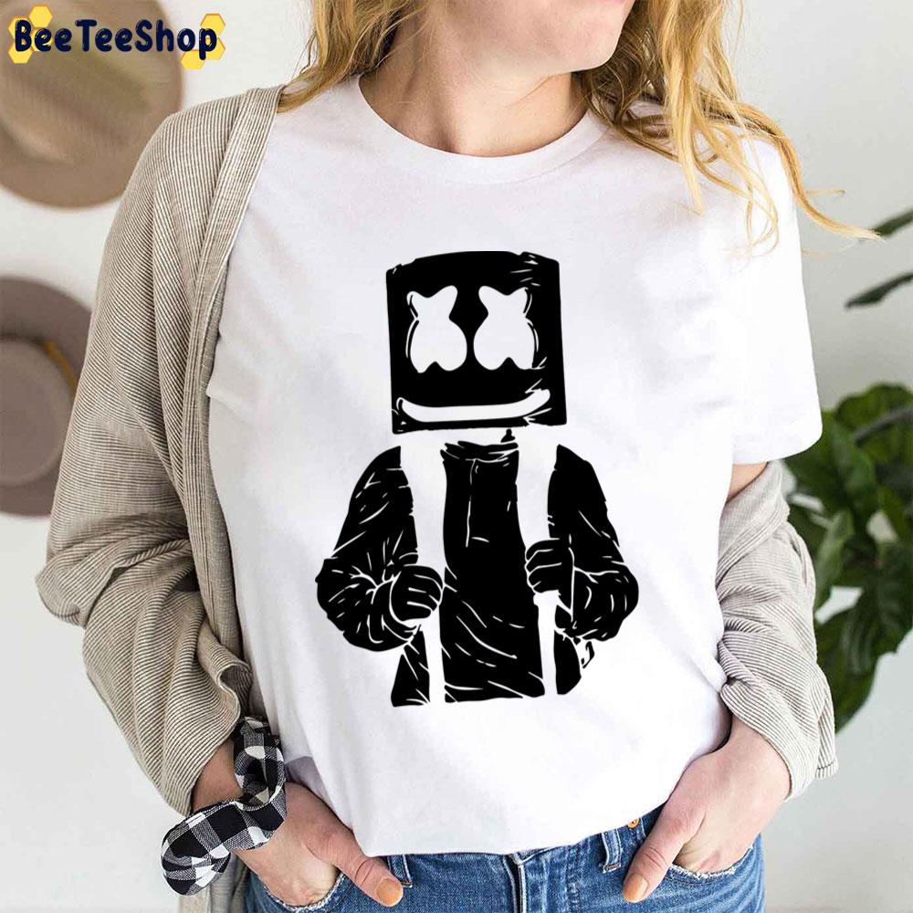 Black Retro Marshmello Trending Unisex T-Shirt Black Retro Marshmello Trending Unisex T-Shirt