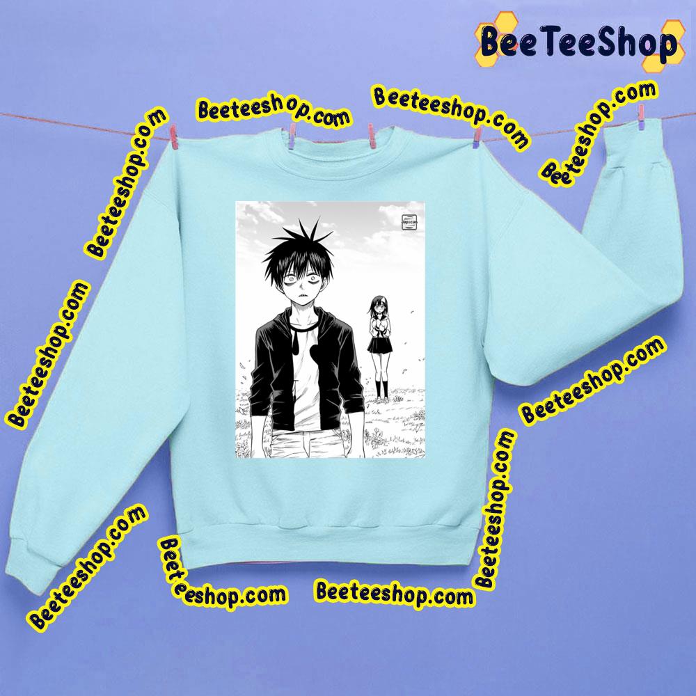 Black White Art Blood Lad Trending Unisex Sweatshirt Black White Art Blood Lad Trending Unisex Sweatshirt