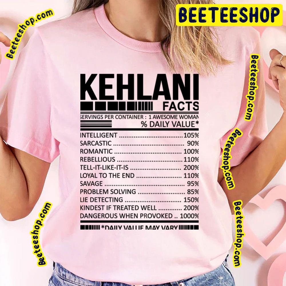 Blackline Nutrition Facts Kehlani Trending Unisex T-Shirt Blackline Nutrition Facts Kehlani Trending Unisex T-Shirt