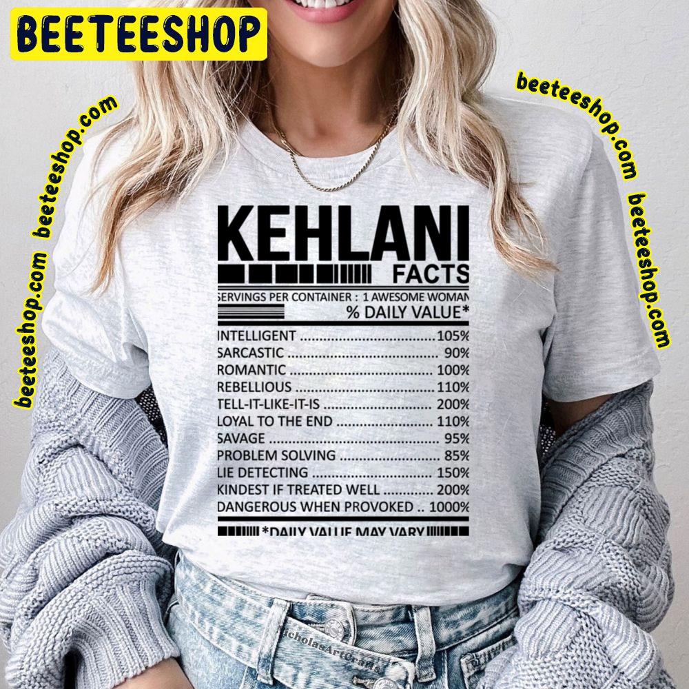 Blackline Nutrition Facts Kehlani Trending Unisex T-Shirt Blackline Nutrition Facts Kehlani Trending Unisex T-Shirt