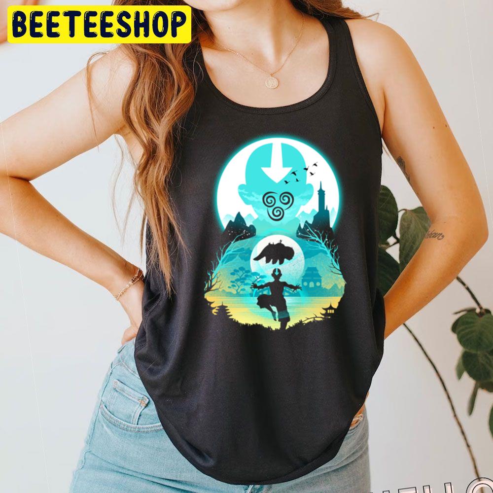 Blue Art Avatar Last Airbender Trending Unisex T-Shirt Blue Art Avatar Last Airbender Trending Unisex T-Shirt