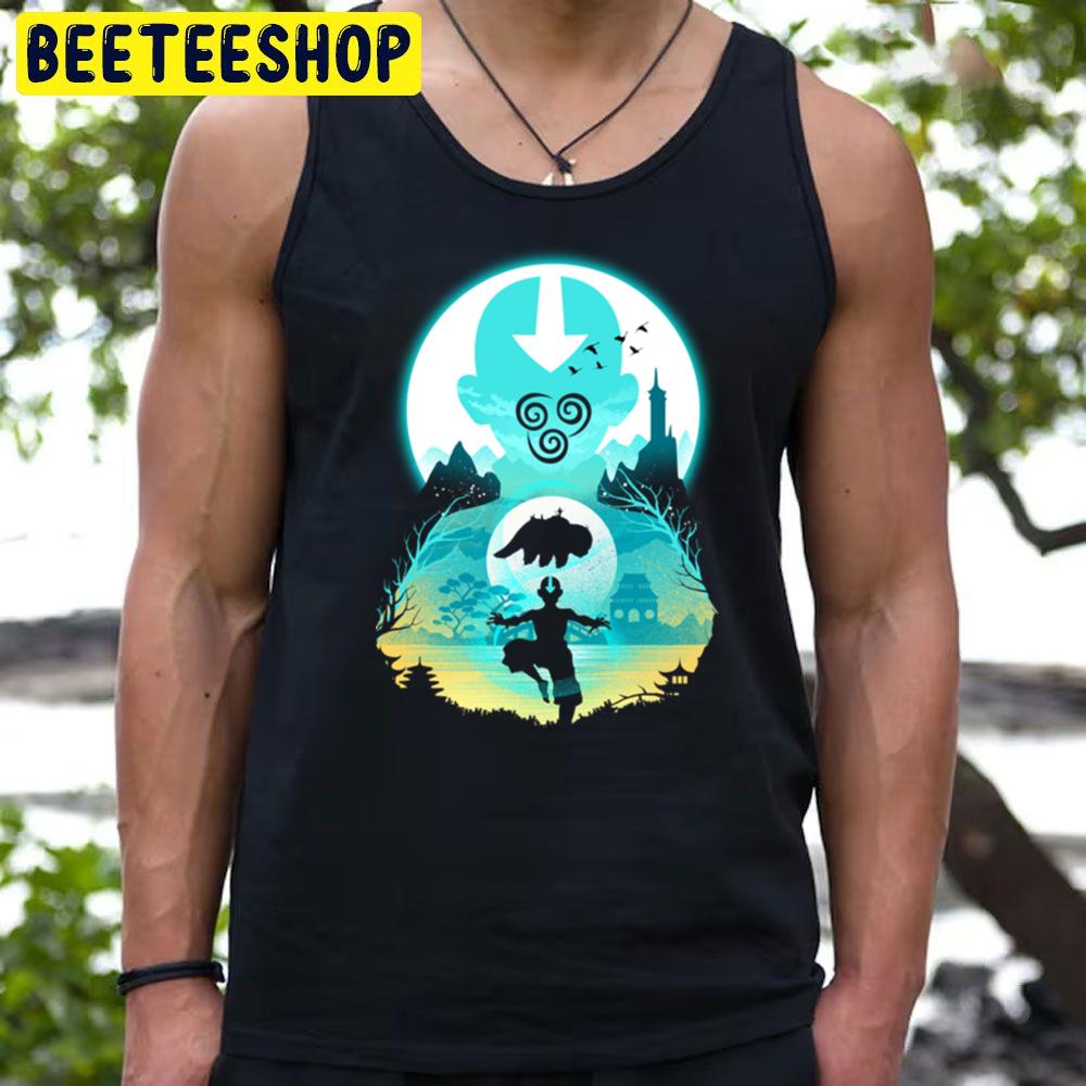 Blue Art Avatar Last Airbender Trending Unisex T-Shirt Blue Art Avatar Last Airbender Trending Unisex T-Shirt