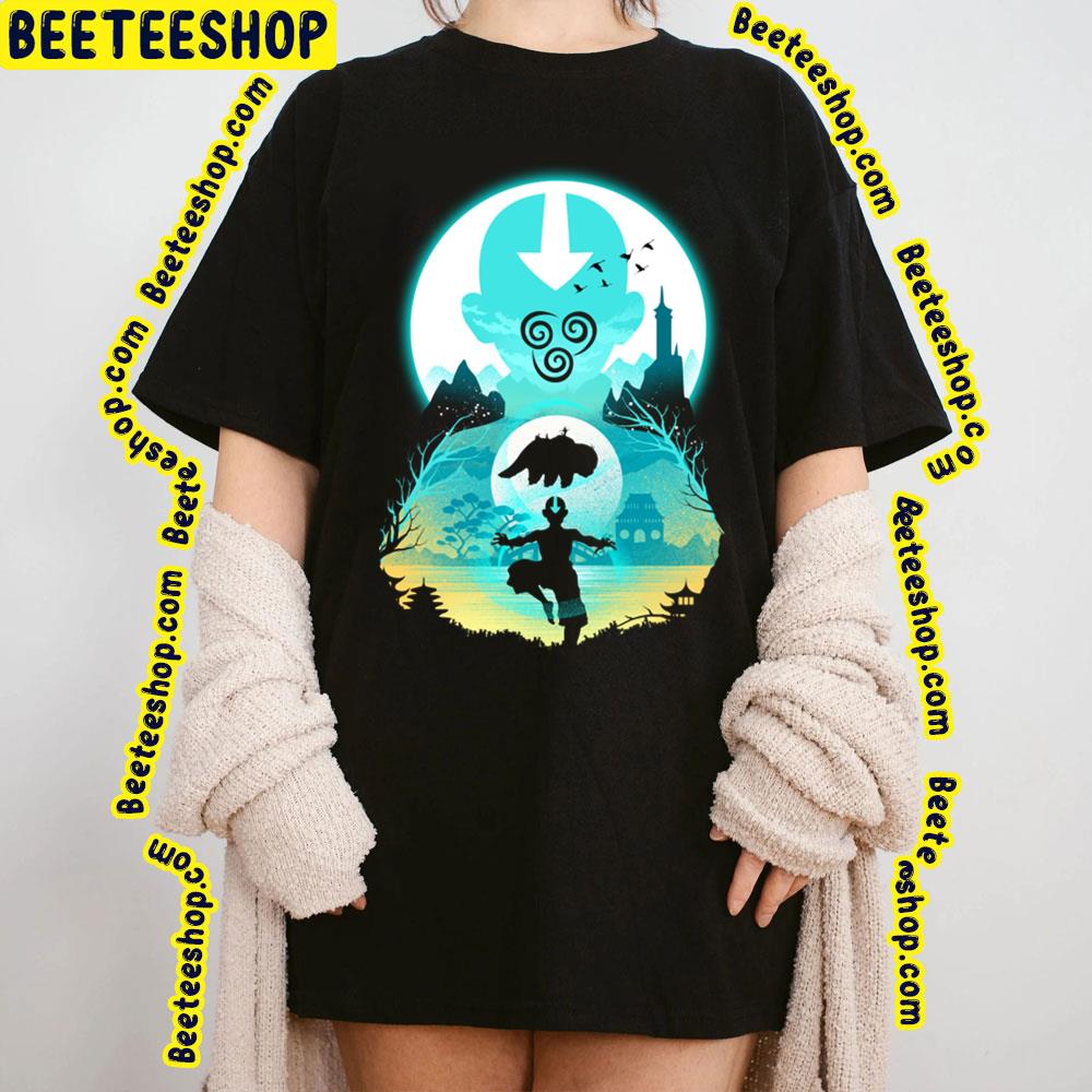 Blue Art Avatar Last Airbender Trending Unisex T-Shirt Blue Art Avatar Last Airbender Trending Unisex T-Shirt