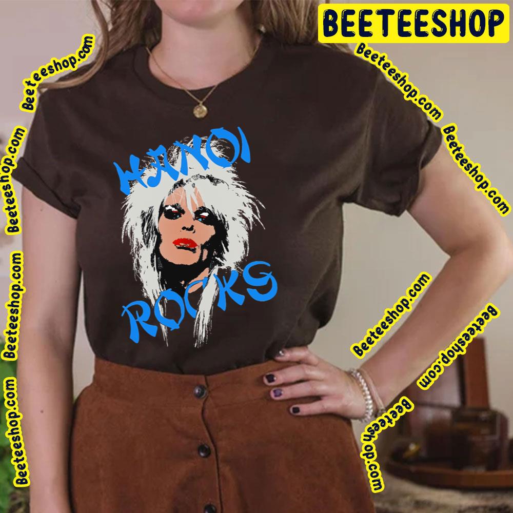 Blue Art Girl Hanoi Rocks Trending Unisex T-Shirt Blue Art Girl Hanoi Rocks Trending Unisex T-Shirt