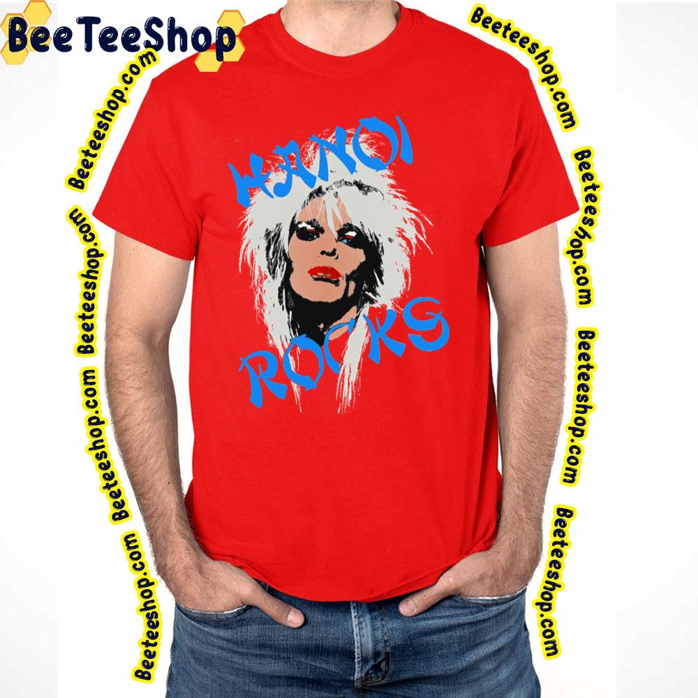 Blue Art Girl Hanoi Rocks Trending Unisex T-Shirt Blue Art Girl Hanoi Rocks Trending Unisex T-Shirt