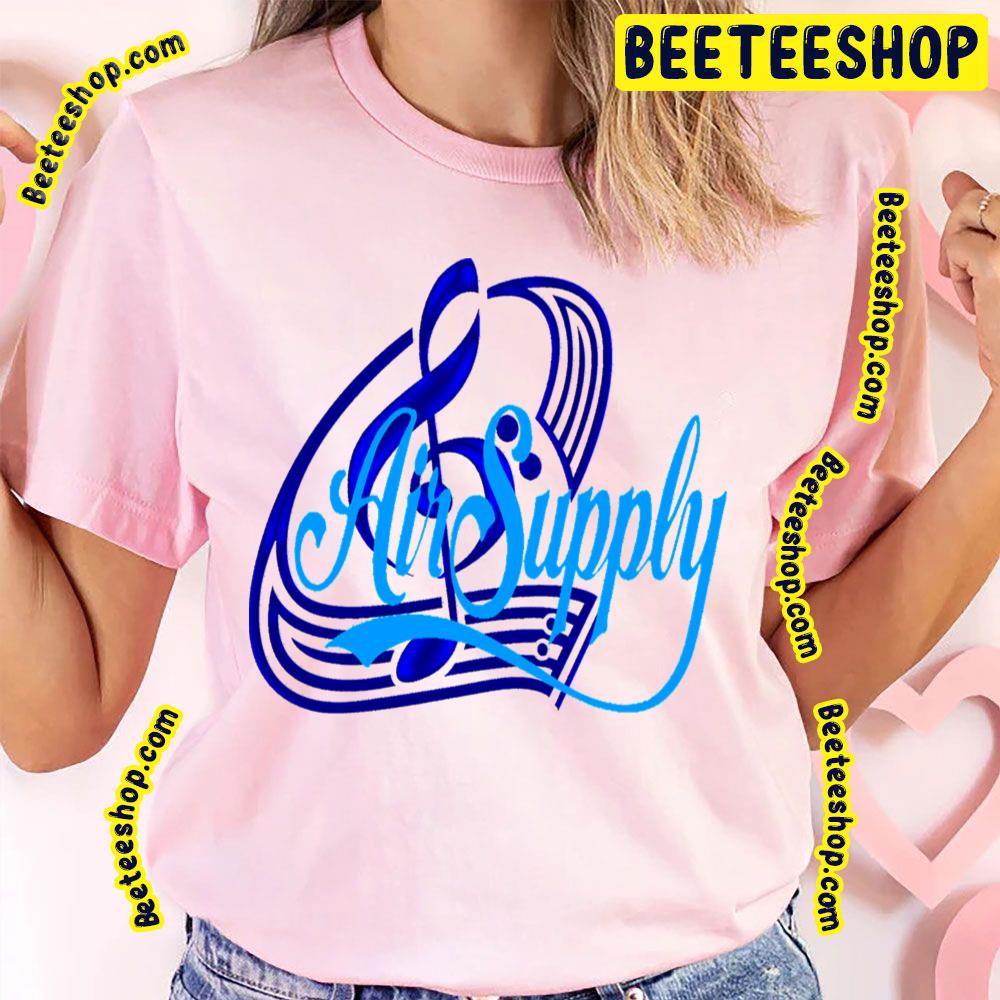Blue Text Air Supply Trending Unisex T-Shirt Blue Text Air Supply Trending Unisex T-Shirt