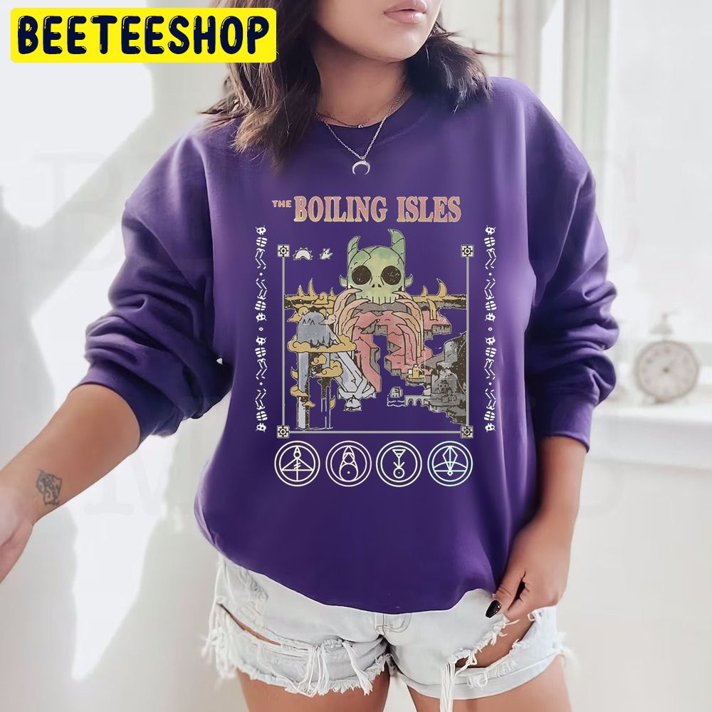Boilng Isles The Owl House Toh King Luzthe Owl Trending Unisex Sweatshirt Boilng Isles The Owl House Toh King Luzthe Owl Trending Unisex Sweatshirt